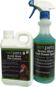 Emergency Coolant (Arctic Blast ) Handy Spray or Pet Coolant